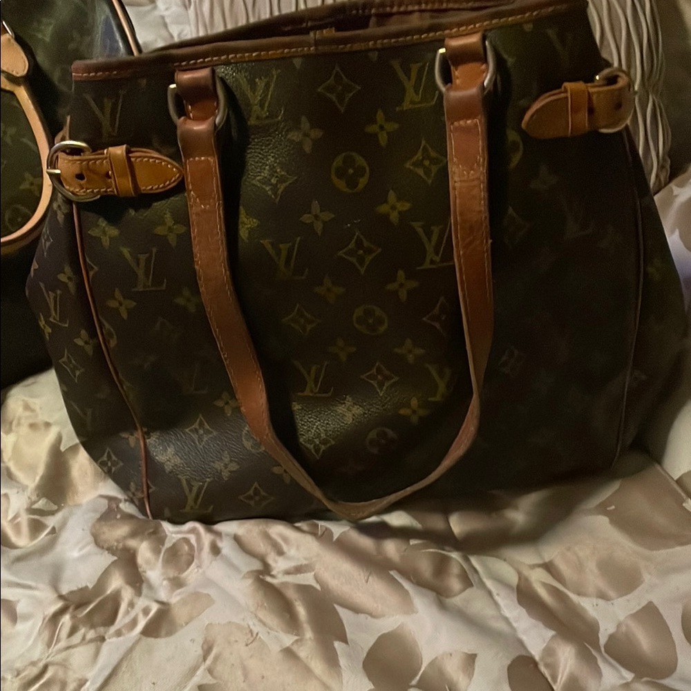 Louis Vuitton Brown Monogram Canvas Tote